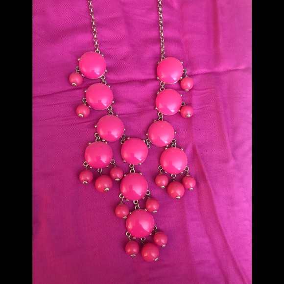JCREW 24 inch pink necklace